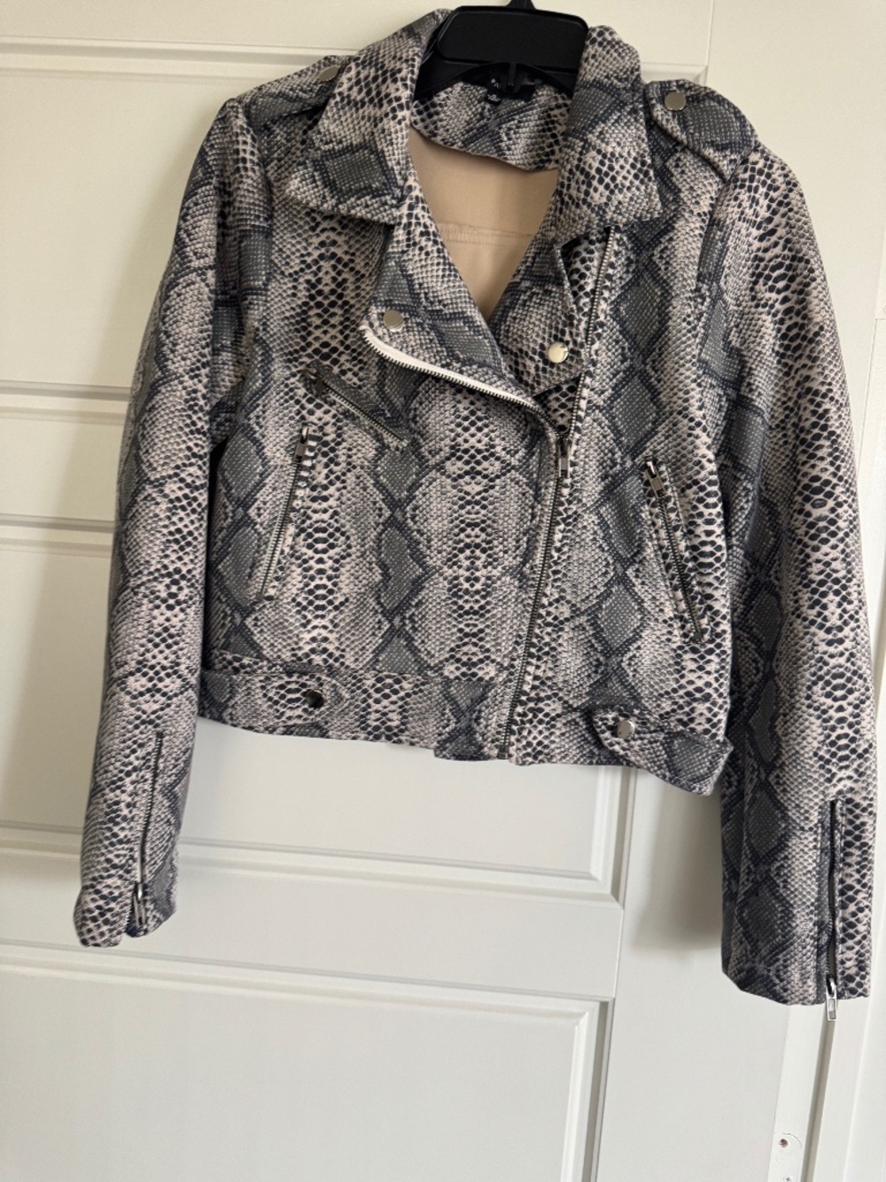 Fate faux leather jacket